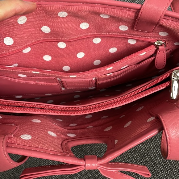 Cole Haan Tan and Pink Leather Purse - Picture 16 of 17